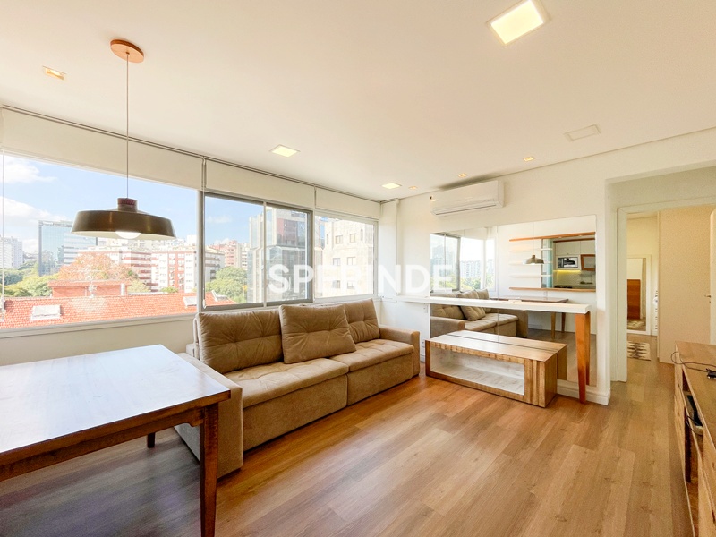 Apartamento para alugar com 50m², 1 quarto, 2 vagas no bairro Rio Branco em Porto Alegre