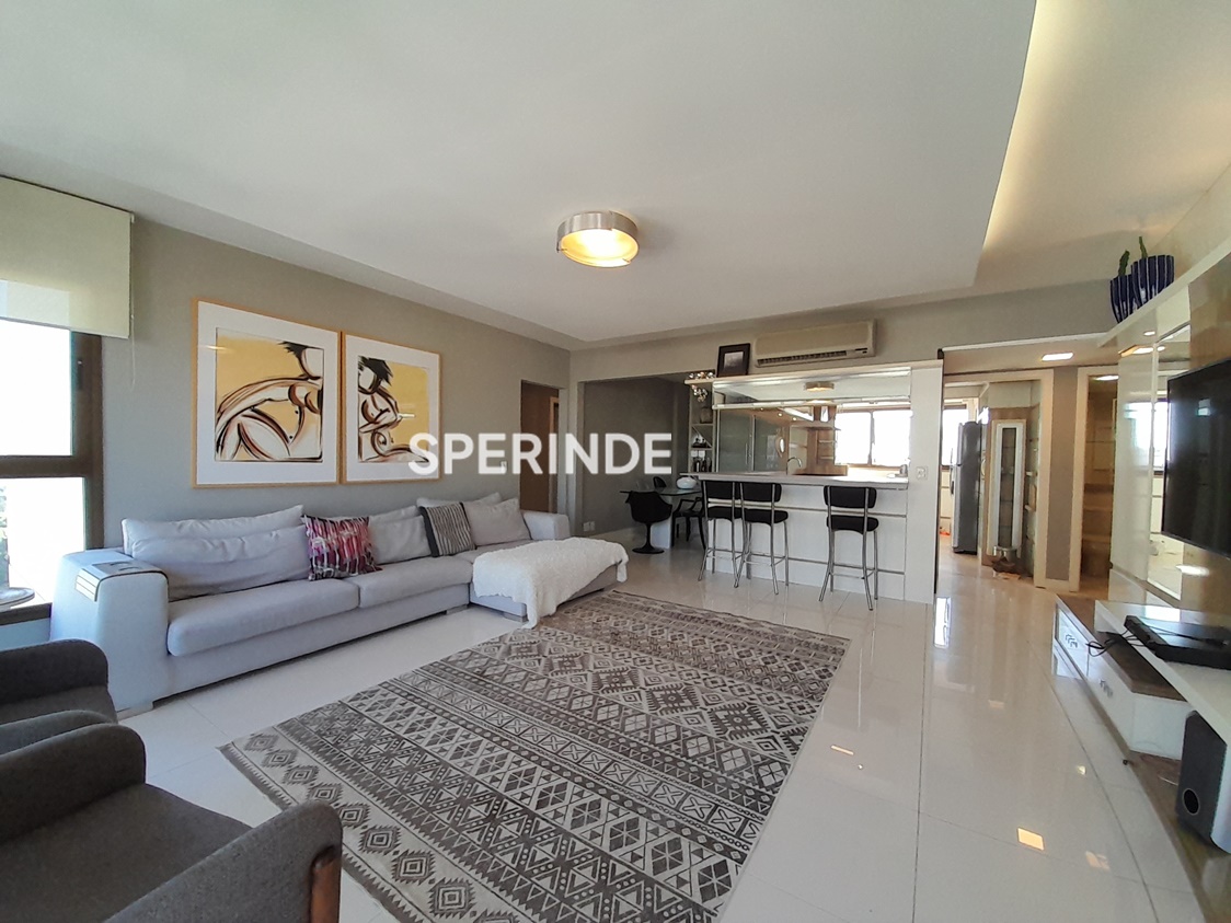 Apartamento para alugar com 132m², 3 quartos, 3 vagas no bairro Bela Vista em Porto Alegre
