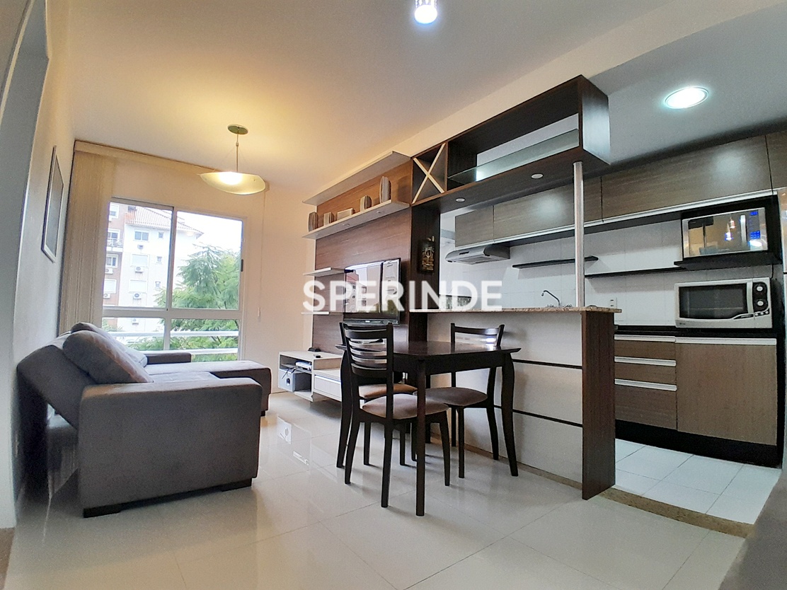 Apartamento para alugar com 40m², 1 quarto, 1 vaga no bairro Vila Igara em Canoas