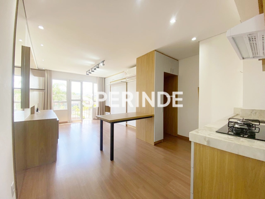 Apartamento para alugar com 36m², 1 quarto, 1 vaga no bairro Jardim Botânico em Porto Alegre