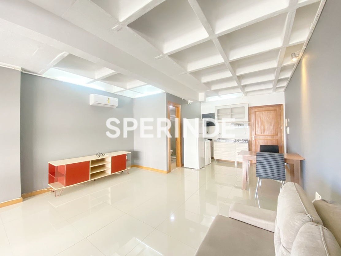Apartamento para alugar com 45m², 1 quarto no bairro Menino Deus em Porto Alegre