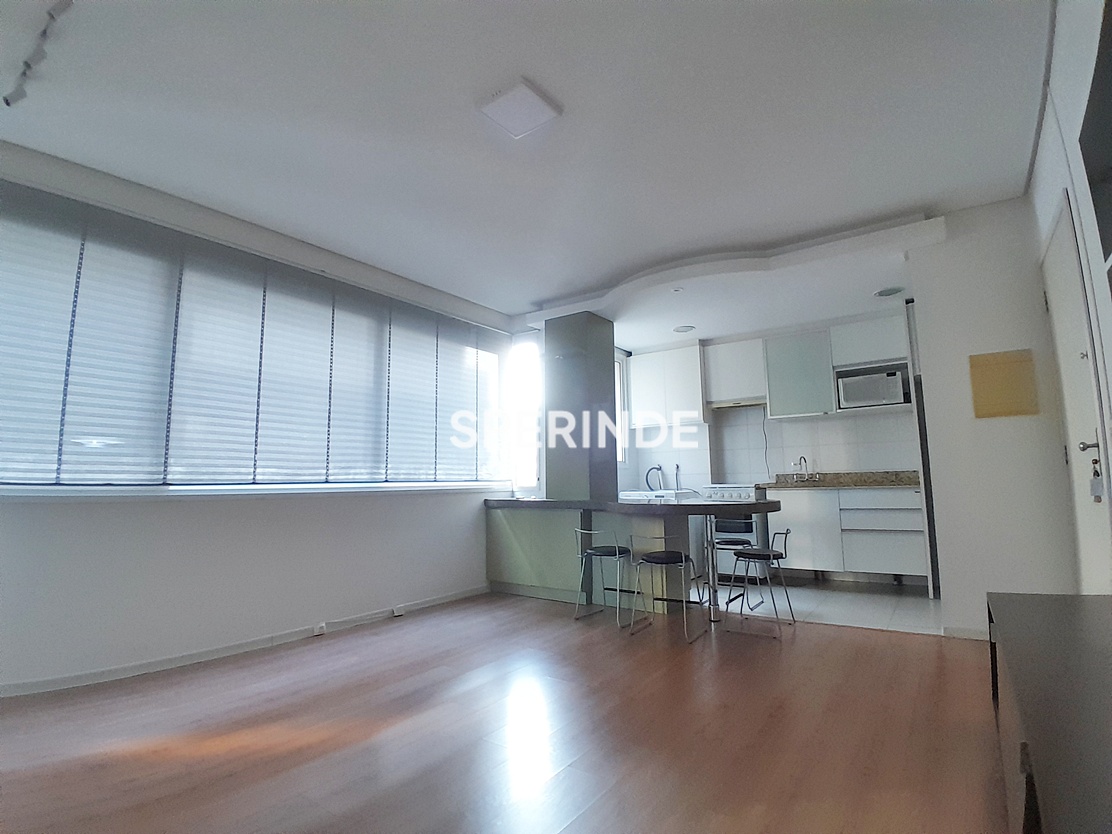 Apartamento para alugar com 81m², 1 quarto, 1 vaga no bairro Moinhos de Vento em Porto Alegre