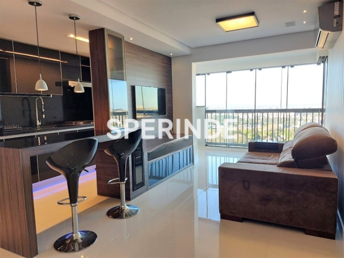 Apartamento para alugar com 60m², 1 quarto, 1 vaga no bairro Três Figueiras em Porto Alegre