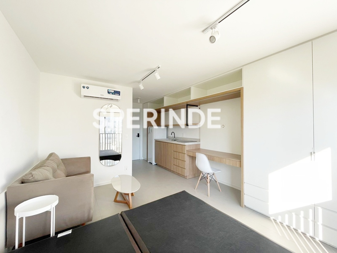 JK para alugar com 45m², 1 quarto no bairro Auxiliadora em Porto Alegre