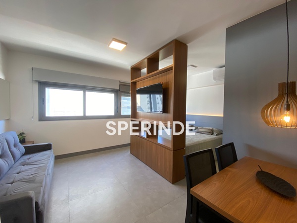 JK para alugar com 40m², 1 quarto, 1 vaga no bairro Jardim Europa em Porto Alegre