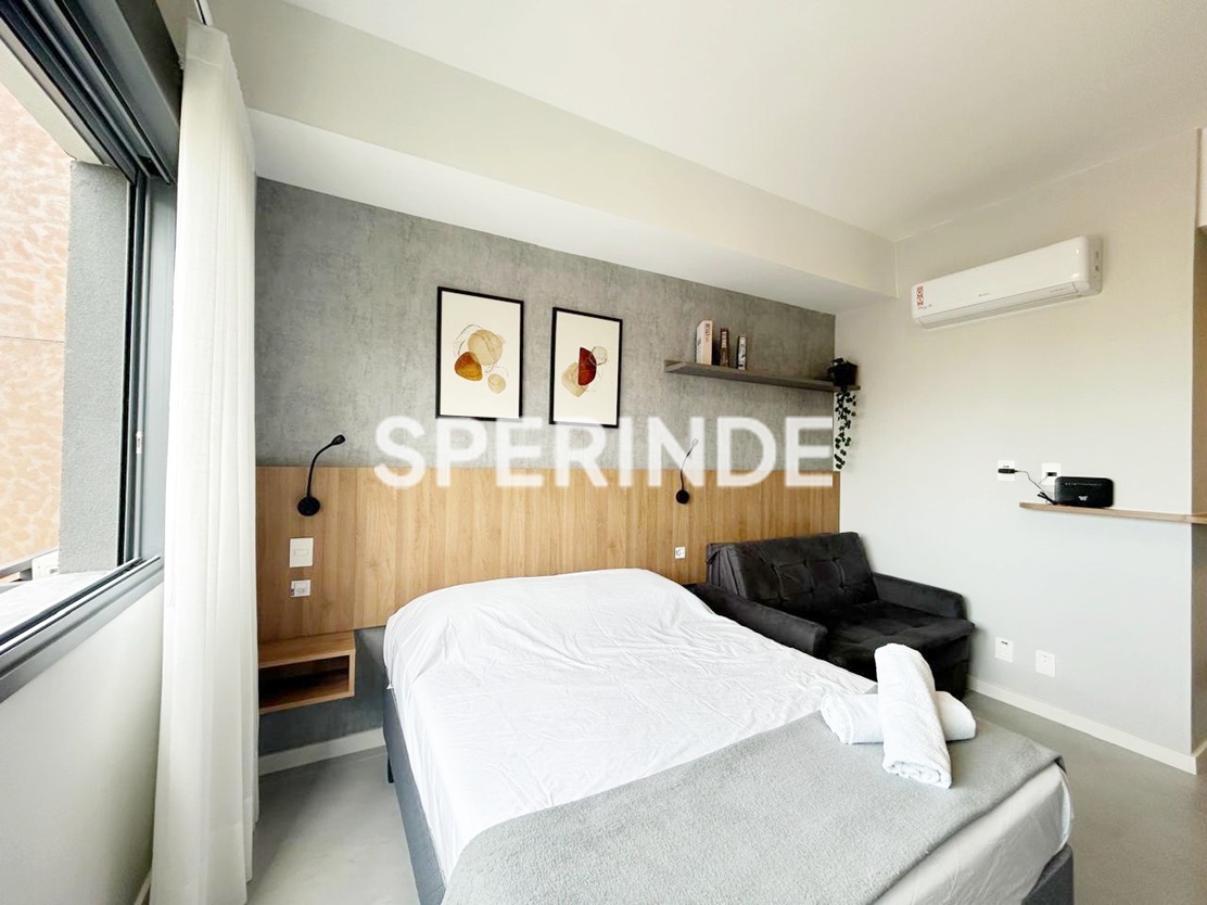 JK para alugar com 43m², 1 quarto no bairro Boa Vista em Porto Alegre