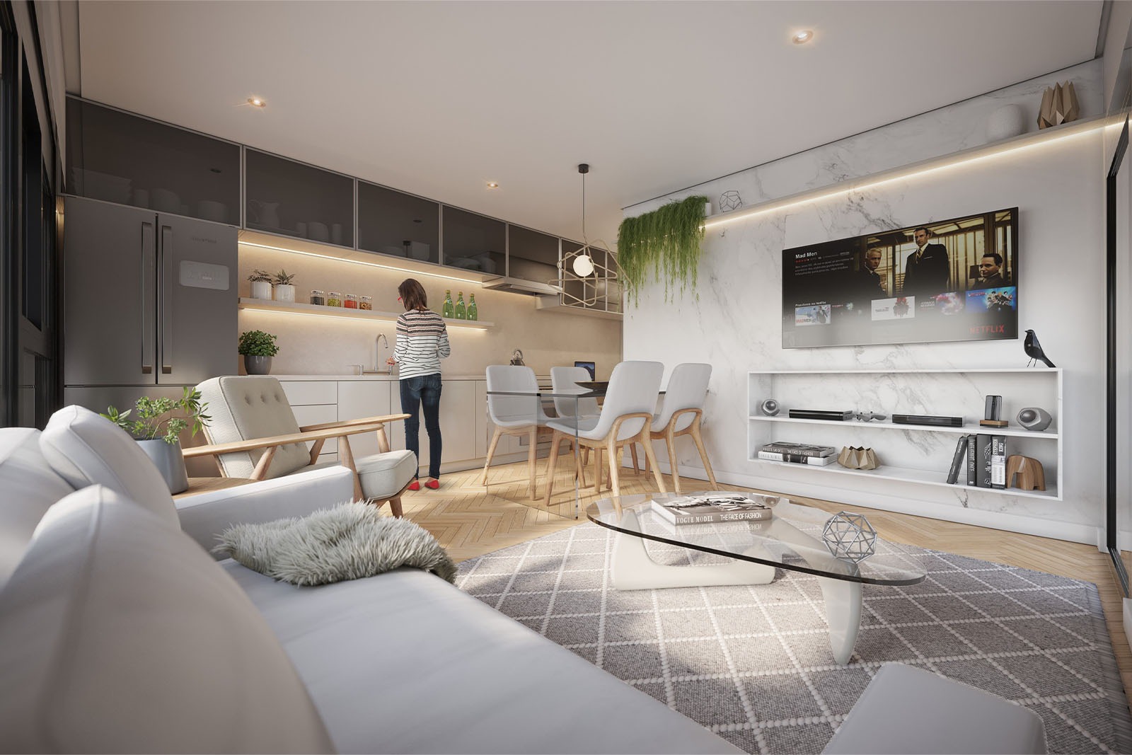 Apartamento para alugar com 50m², 1 quarto, 1 vaga no bairro Moinhos de Vento em Porto Alegre