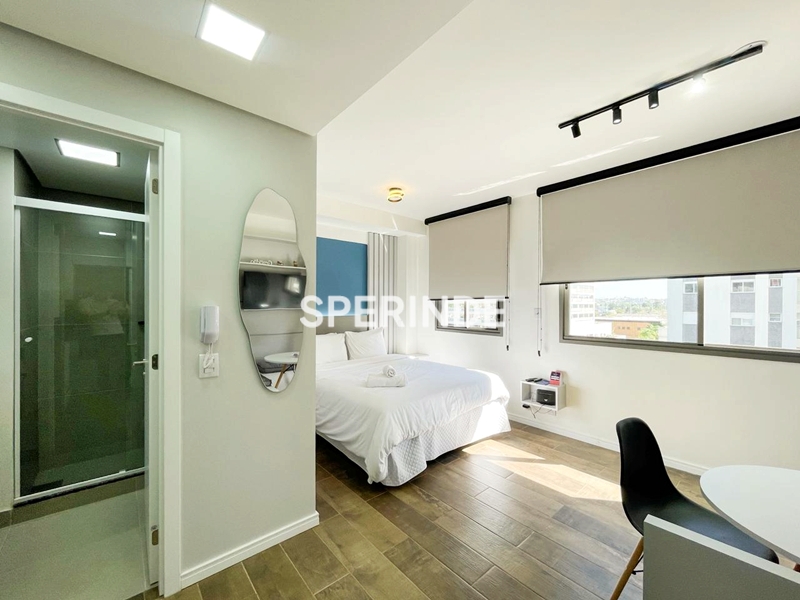 Apartamento para alugar com 29m², 1 quarto no bairro Jardim do Salso em Porto Alegre