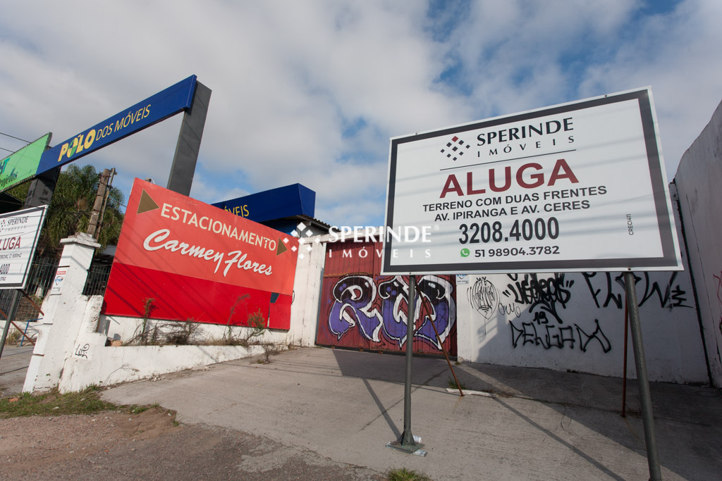 Terreno para alugar com 950m² no bairro Partenon em Porto Alegre